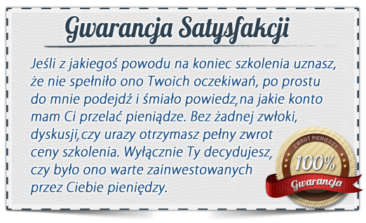 Gwarancja satysfakcji